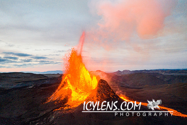 Volcano Eruption - erupts into the air II