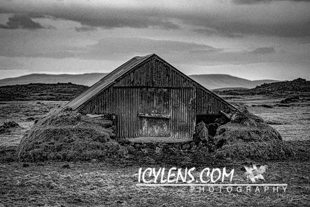 Old house in south of Iceland