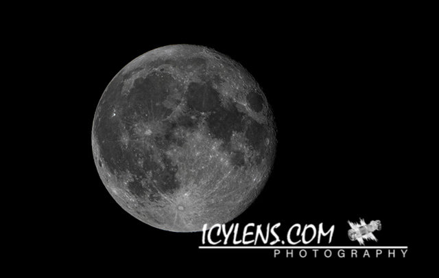 The moon