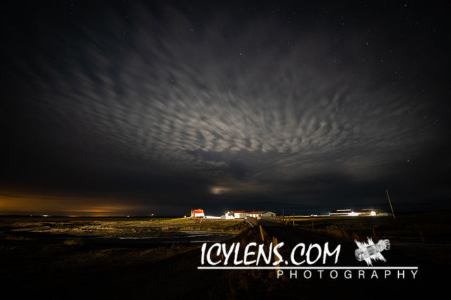 The light in the clouds