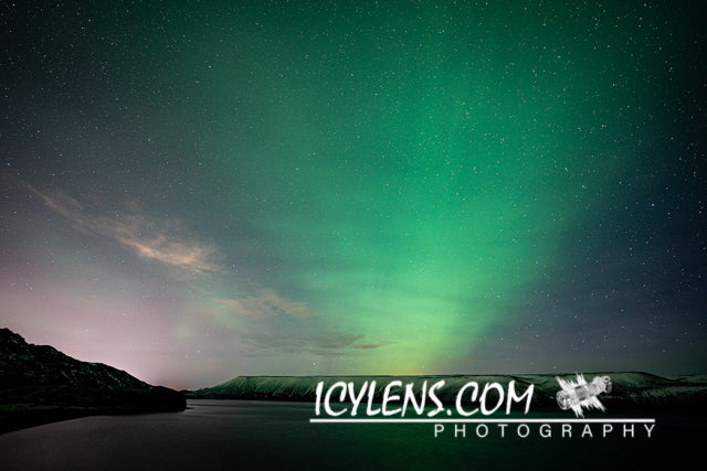 Northern Light at Kleifarvatn II