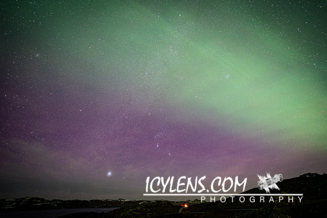 Northern Light at Kleifarvatn III
