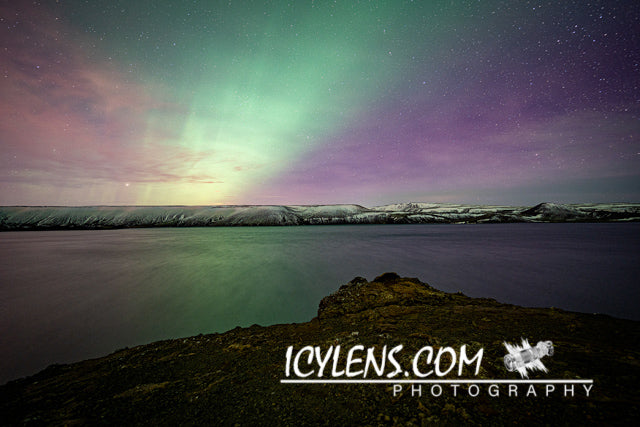 Northern Light at Kleifarvatn V