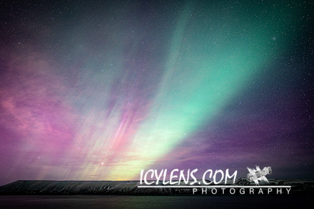 Northern Light at Kleifarvatn VII